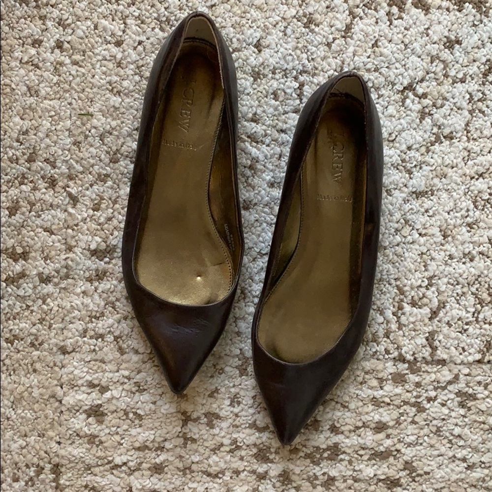 JCrew Pointy Toe Flats
